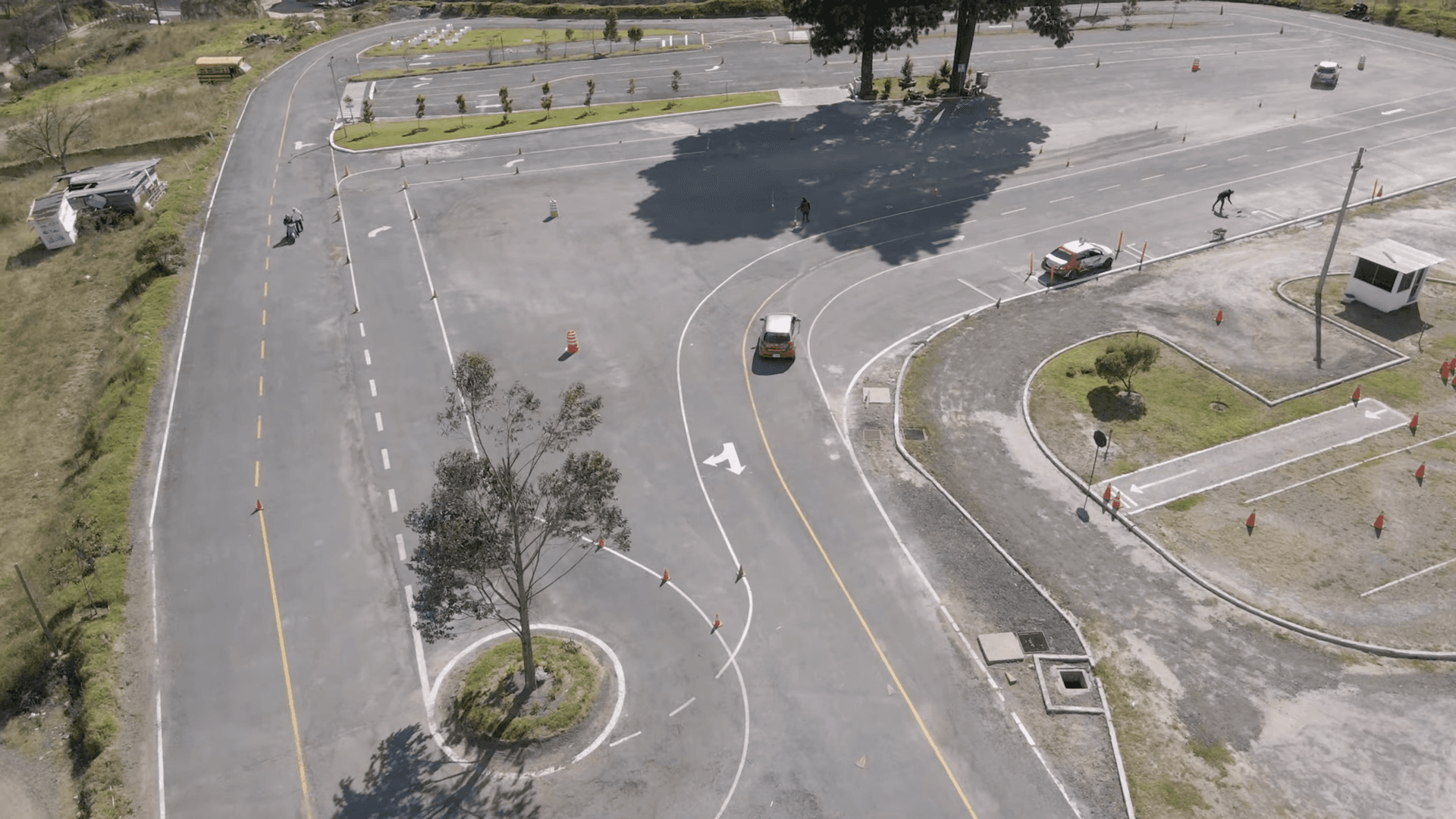 Pista de conducción